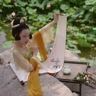 汉服模特
