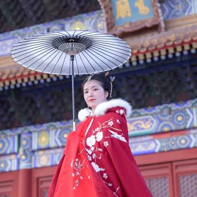 汉服模特