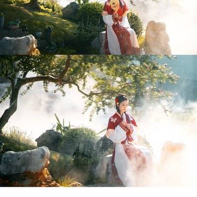 汉服模特