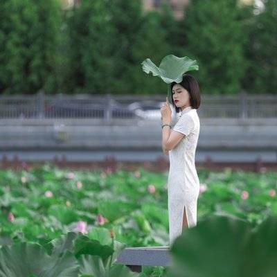 旗袍模特