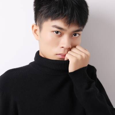 黑白模特