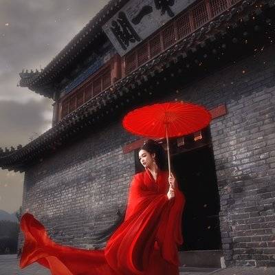 汉服模特
