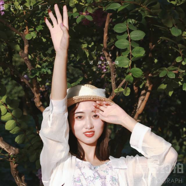 校园模特