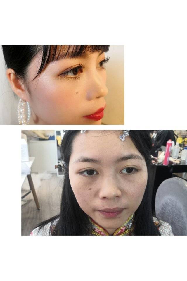 妆容模特