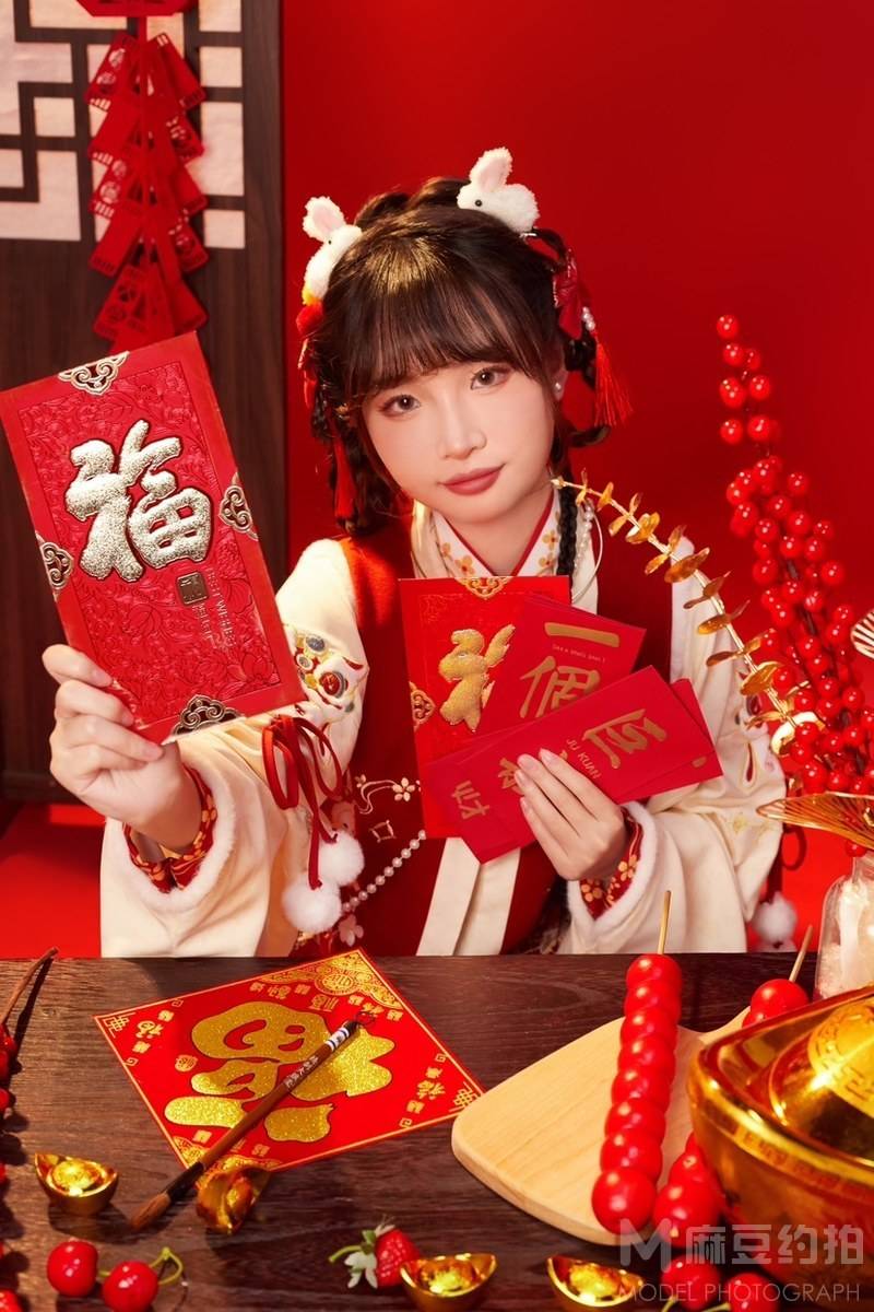 森系模特