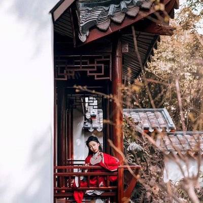 汉服模特