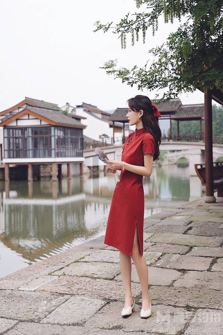 旗袍模特
