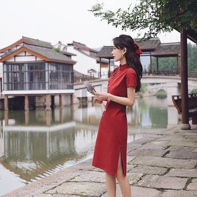 旗袍模特