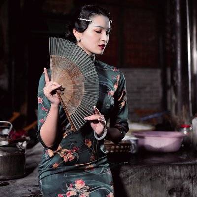 旗袍模特