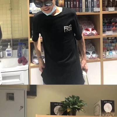黑白模特