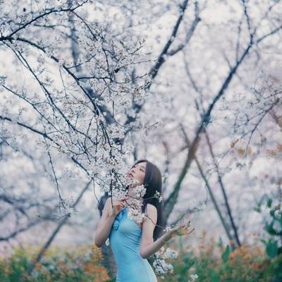 森系模特