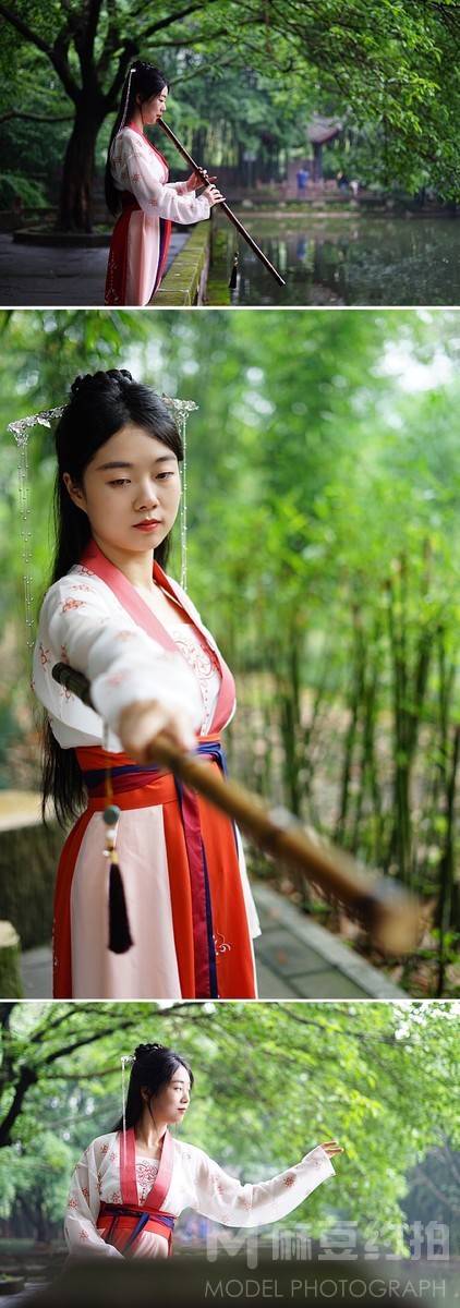 汉服模特