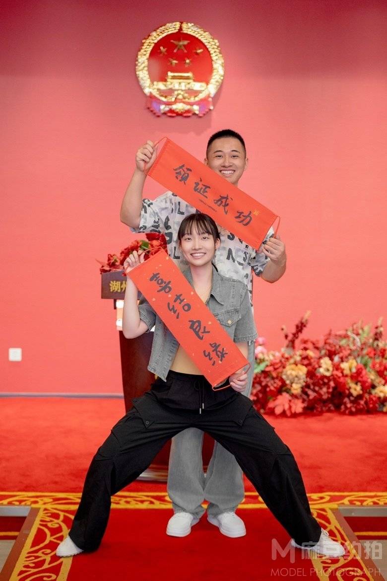情侣模特