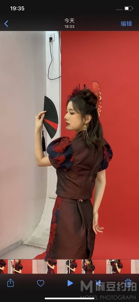 妆容模特