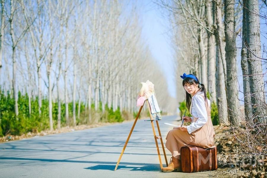 森系模特