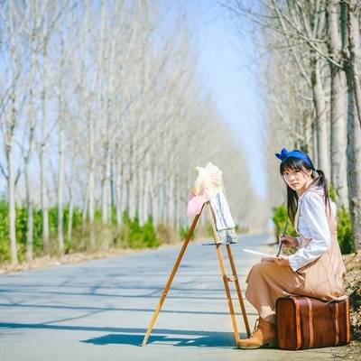 森系模特