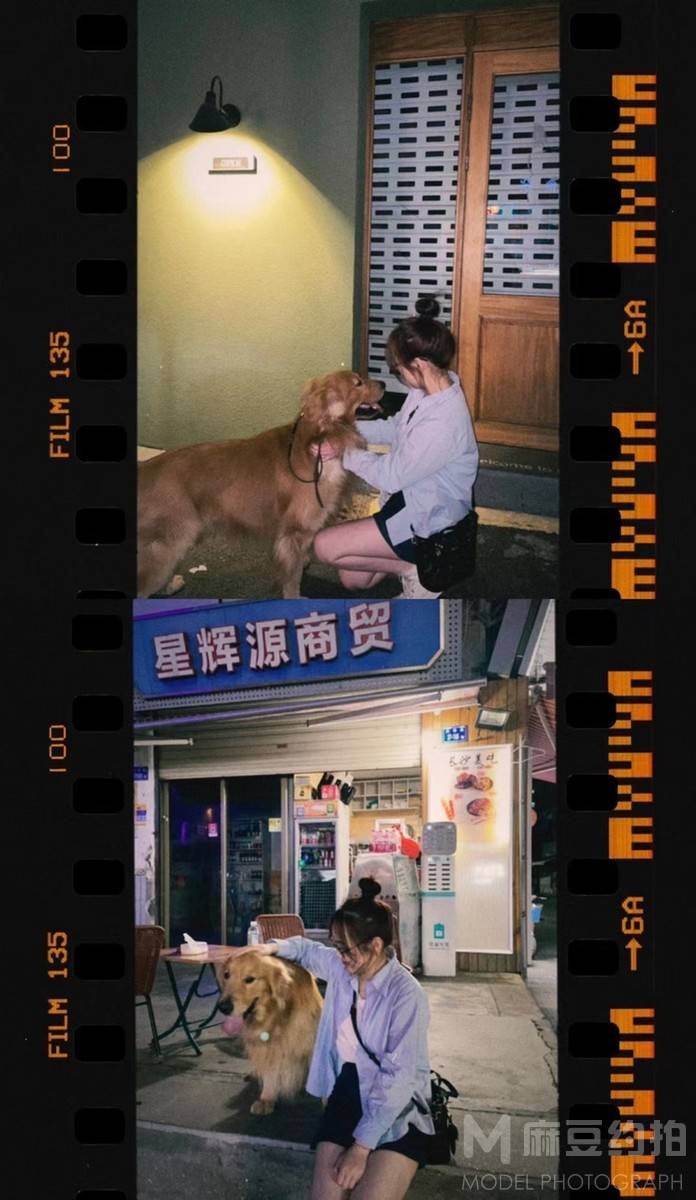 胶片模特