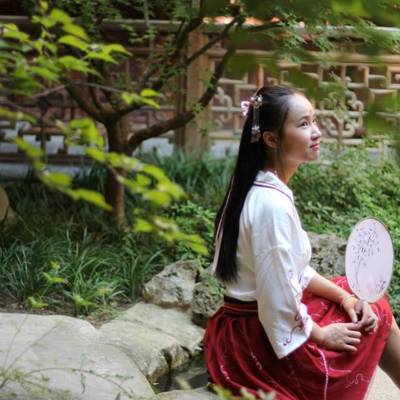 汉服模特