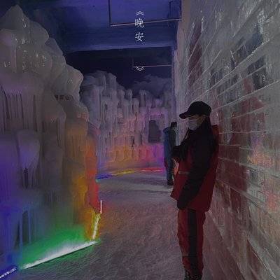 黑白模特