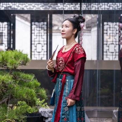 汉服模特
