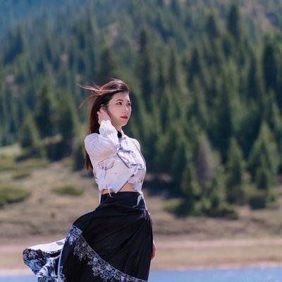 森系模特