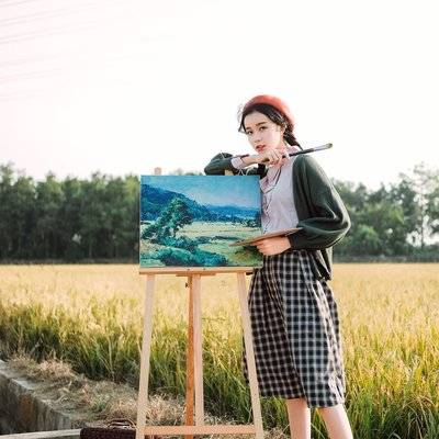 森系模特
