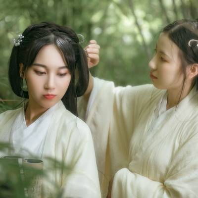 森系模特