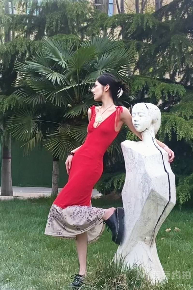 胶片模特
