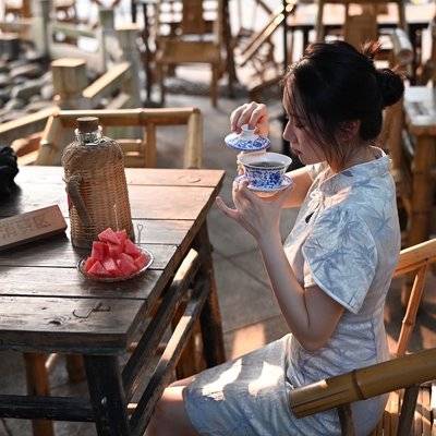 旗袍模特