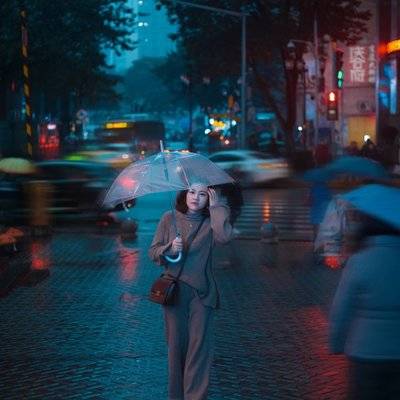 情绪模特