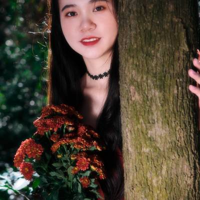 森系模特