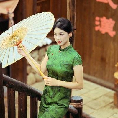 民国模特