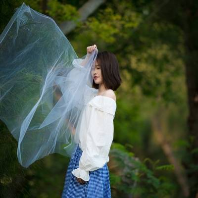 森系模特