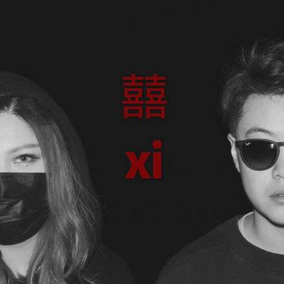 黑白模特