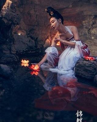 黑白模特