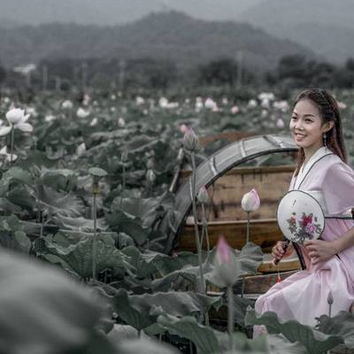 汉服模特
