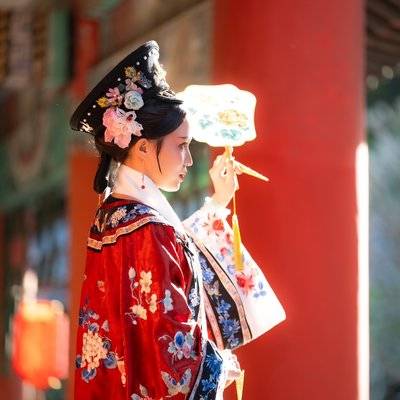 汉服模特