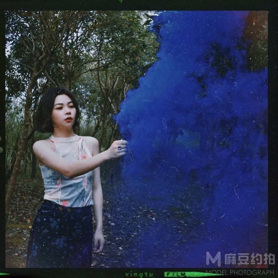 森系模特