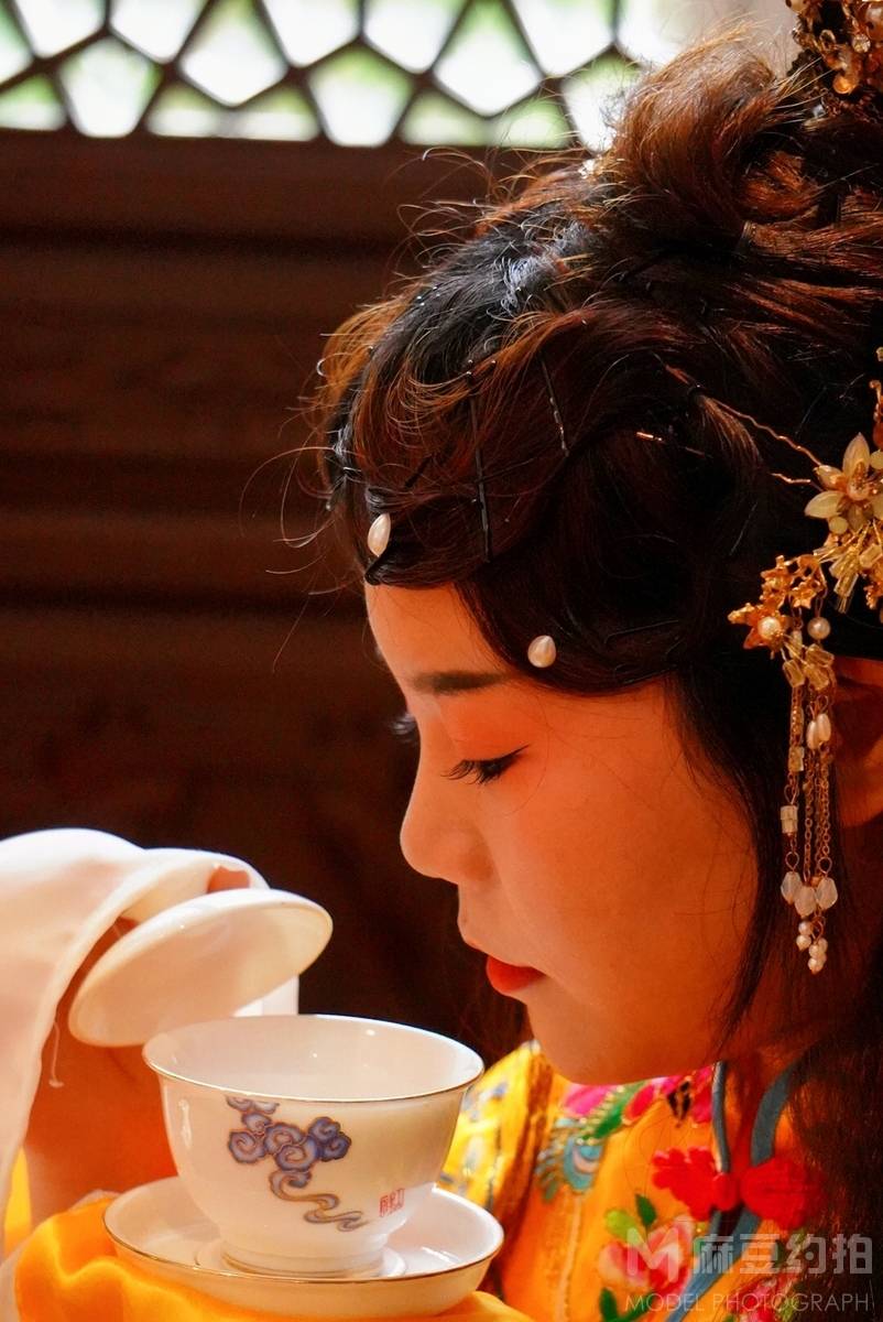 汉服模特