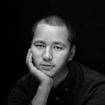 黑白模特