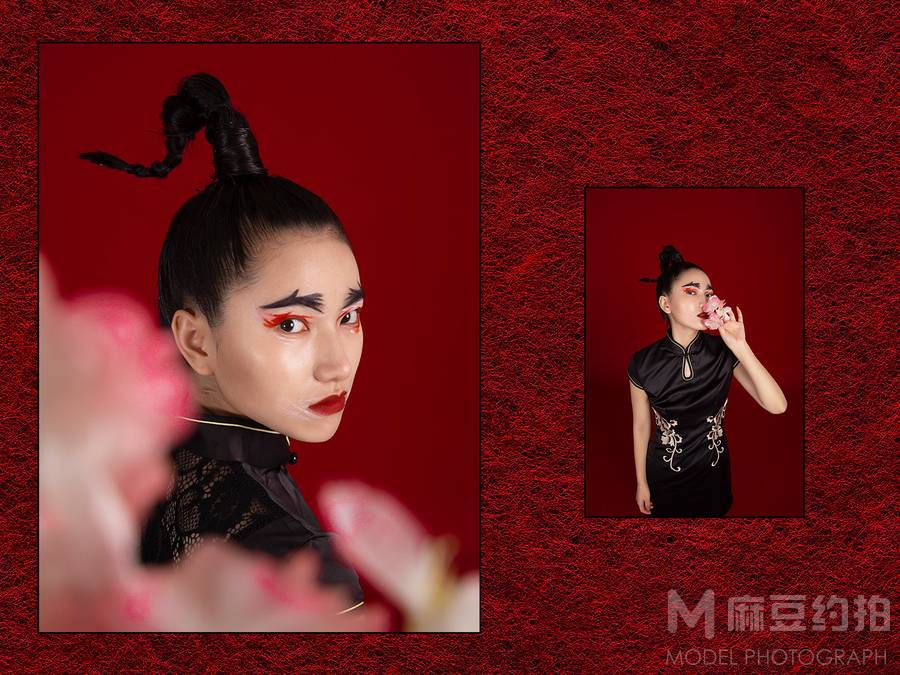 妆容模特
