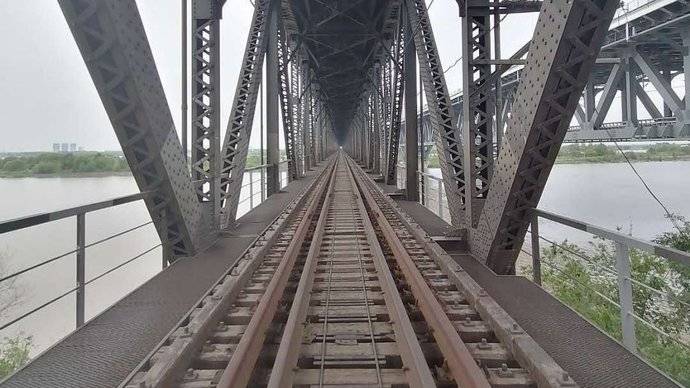 哈尔滨道外老铁路江桥