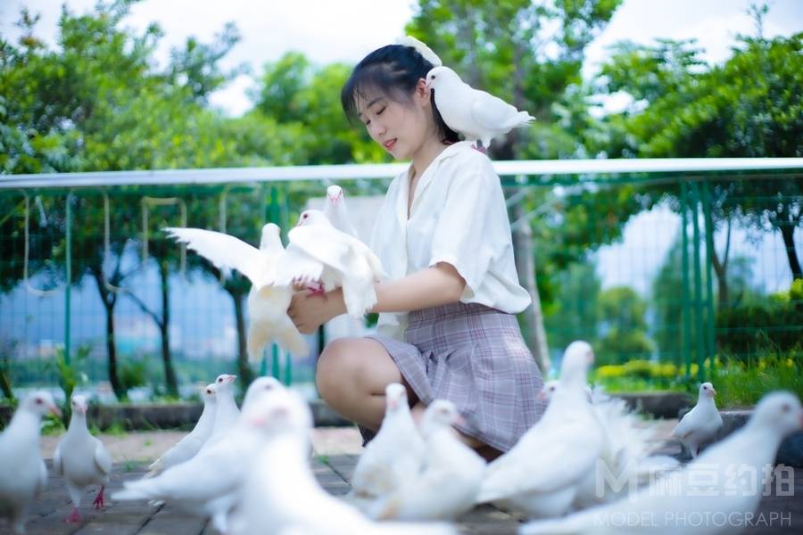 森系模特