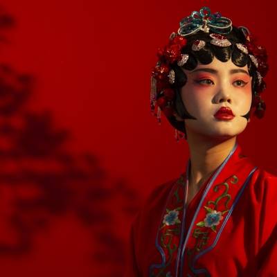汉服模特