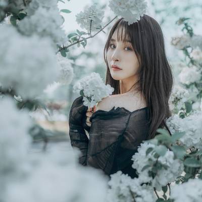 森系模特