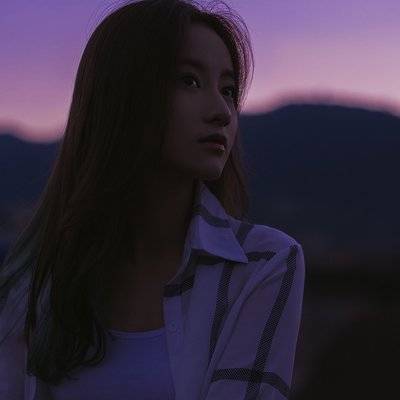 黑白模特
