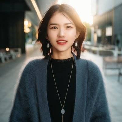 森系模特
