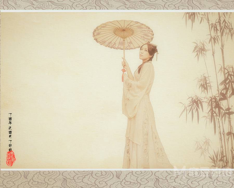 汉服模特