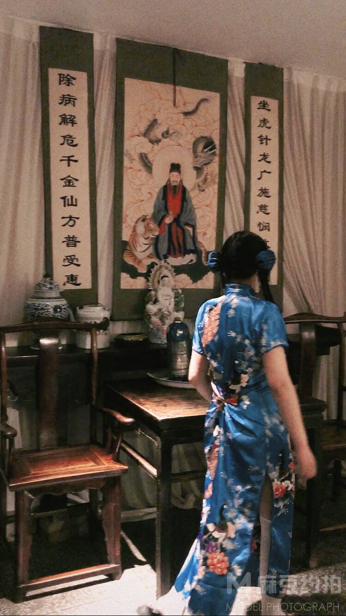 旗袍模特