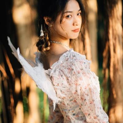 森系模特